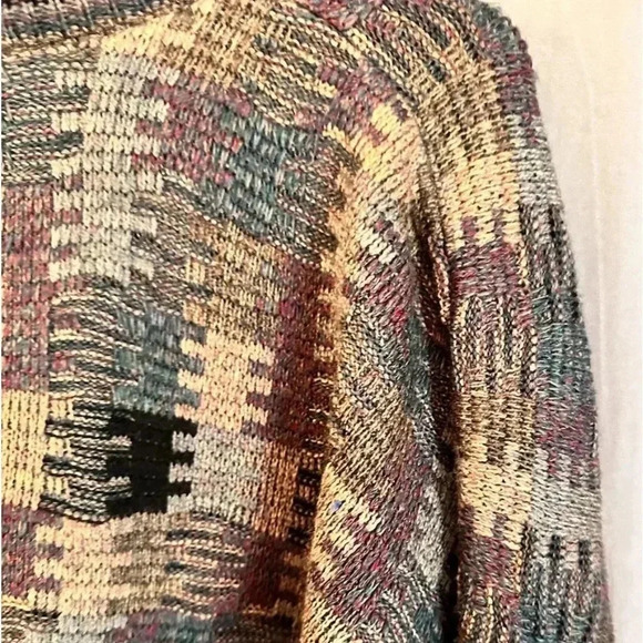 Megalos Sweater Men’s Size 2XT Knit  90s Made In USA - Picture 10 of 10